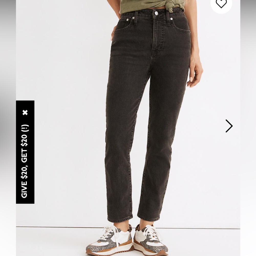 Madewell The Curvy Perfect Vintage Jean in Lunar Wash